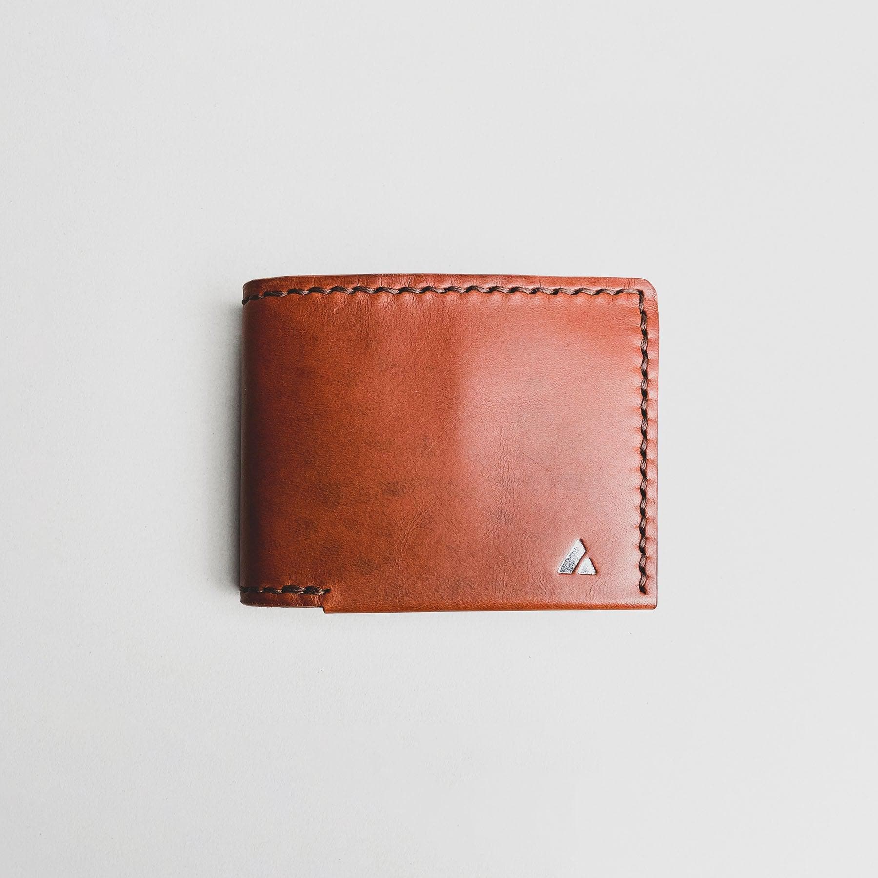 Leather wallet buy on Officina della Pelle Color Cognac