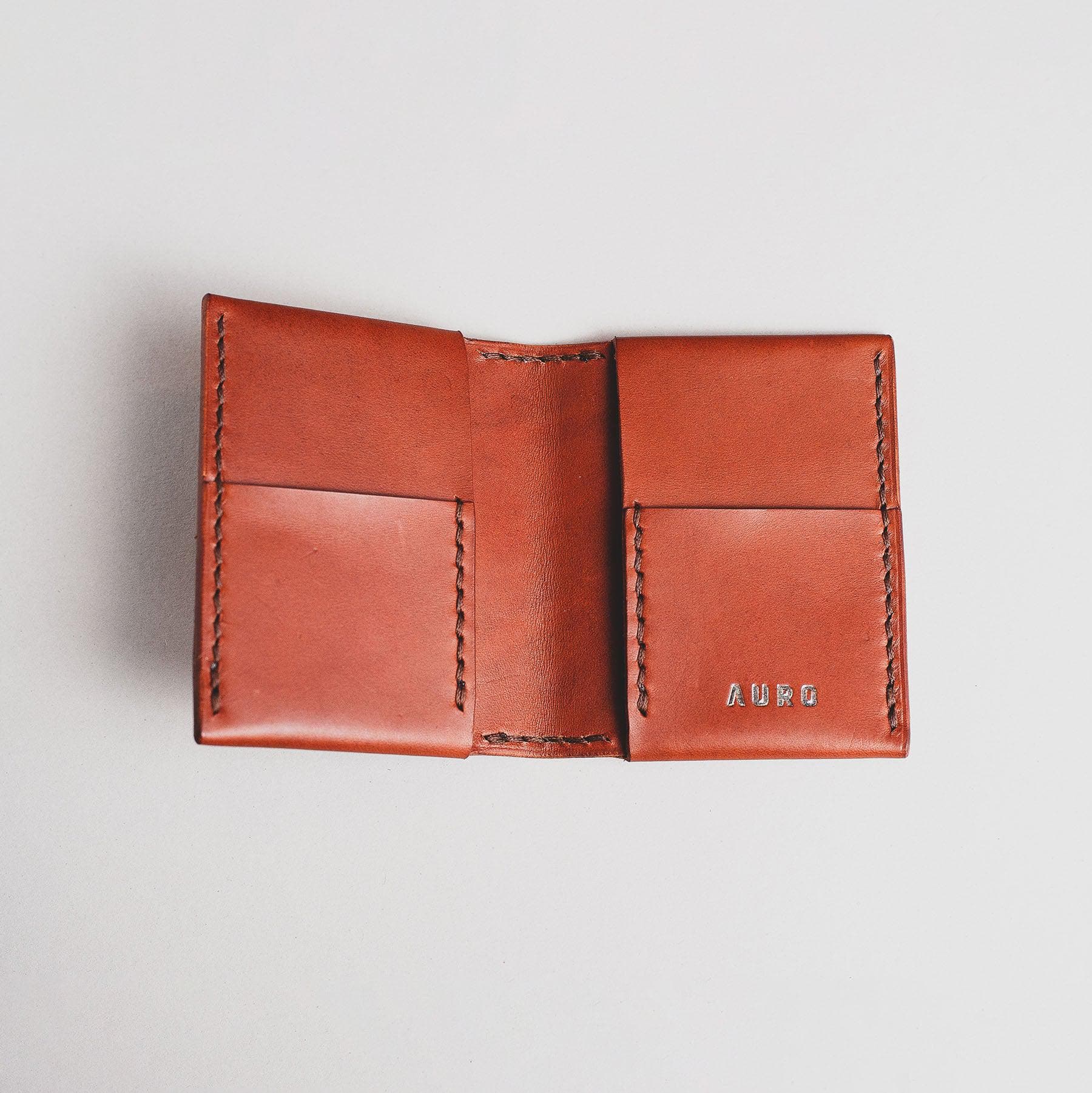 Aurélien  Grey Billfold Wallet