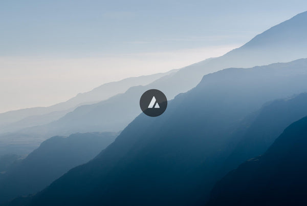 Wallpaper • Hazy mountains •-Wallpaper - desktop-AURO Carry